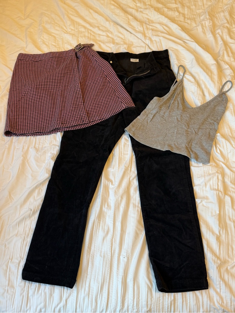 Brandy Melville Pants, Tank and Skirt Bundle